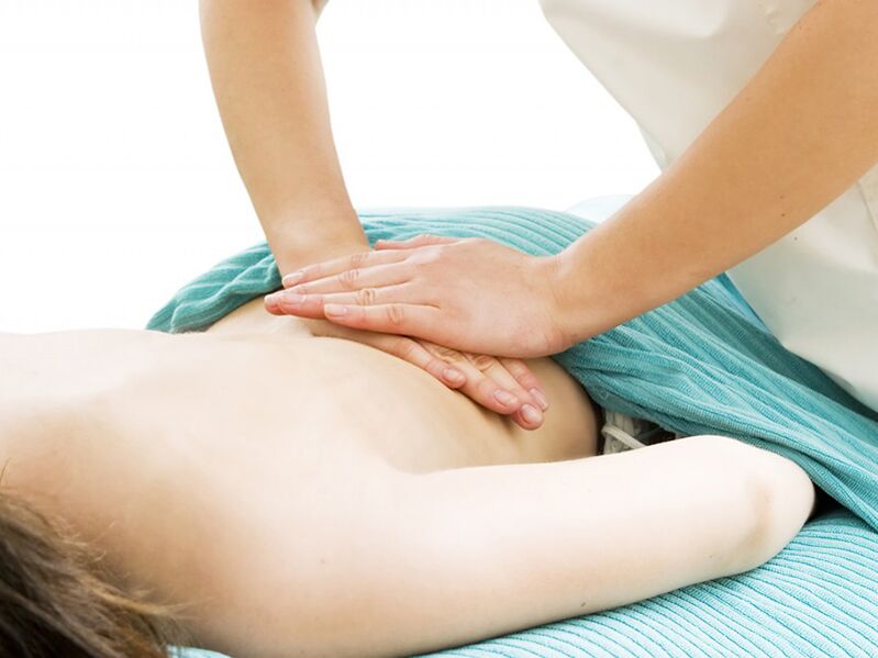 Lumbar pain massage